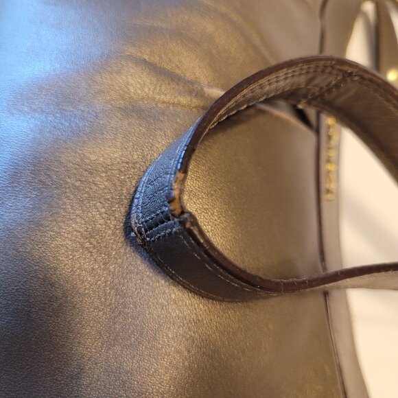 COACH Ashley Metallic East West Crossbody Bag - Picture 16 of 16